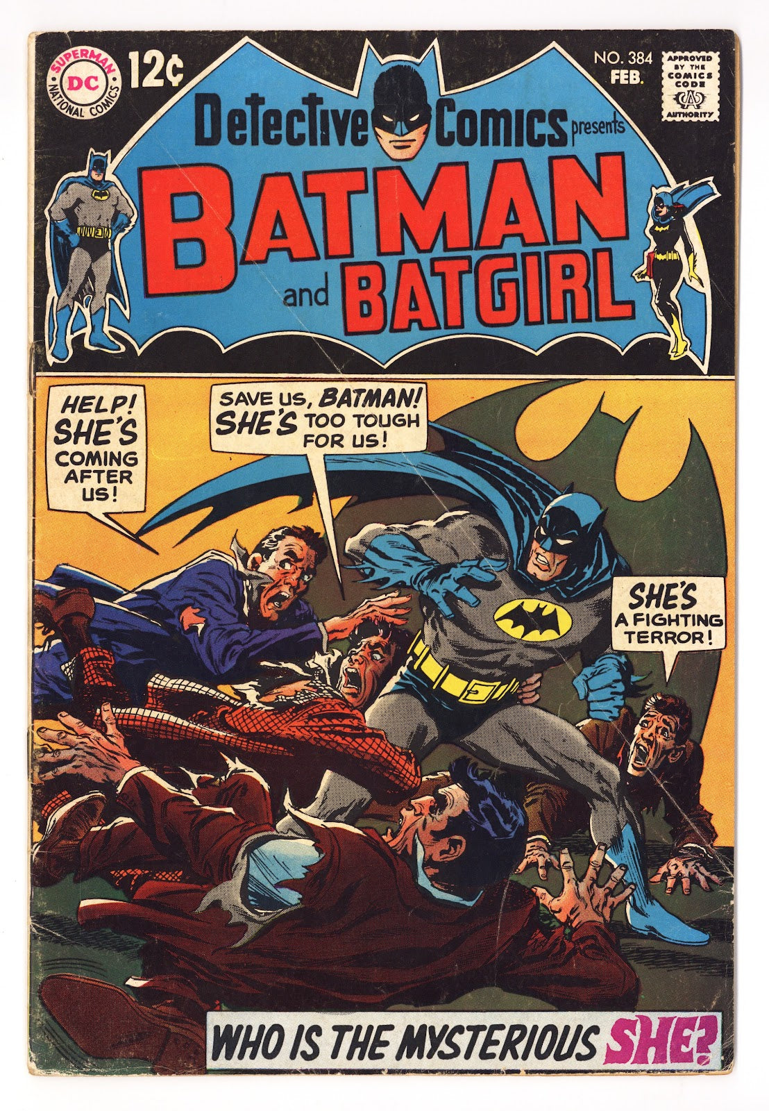 Detective Comics Vol 1 384 VG (4.0) (1969) 