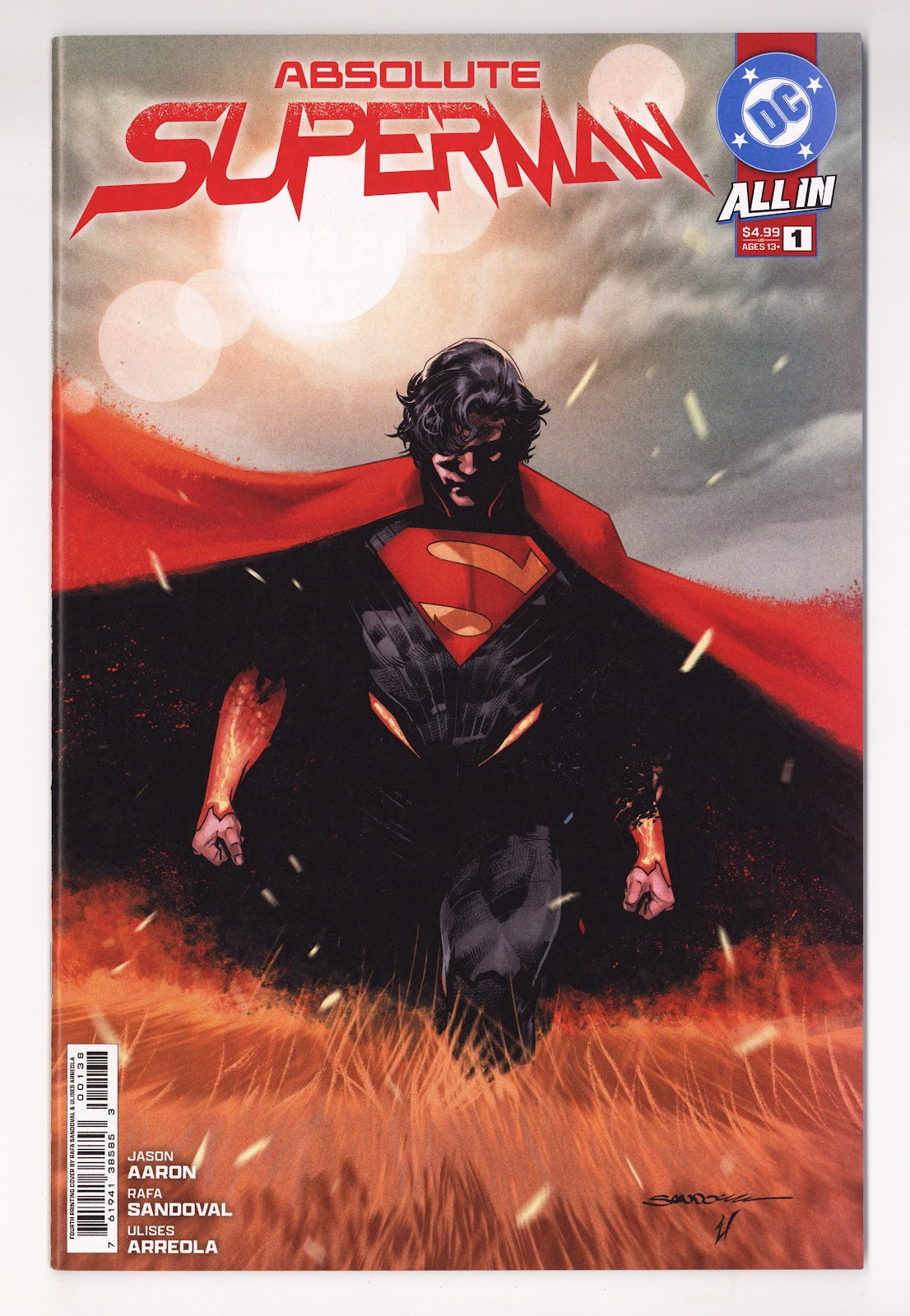 Absolute Superman   1  High Grade   (2025)   4th Print
