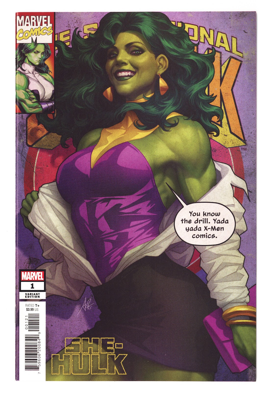 She-Hulk 1 High Grade (2022) Artgerm Variant 