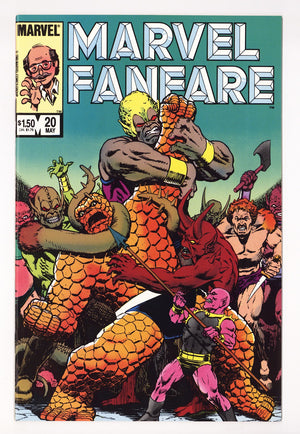 Marvel Fanfare Vol 1 20 High Grade (1985)