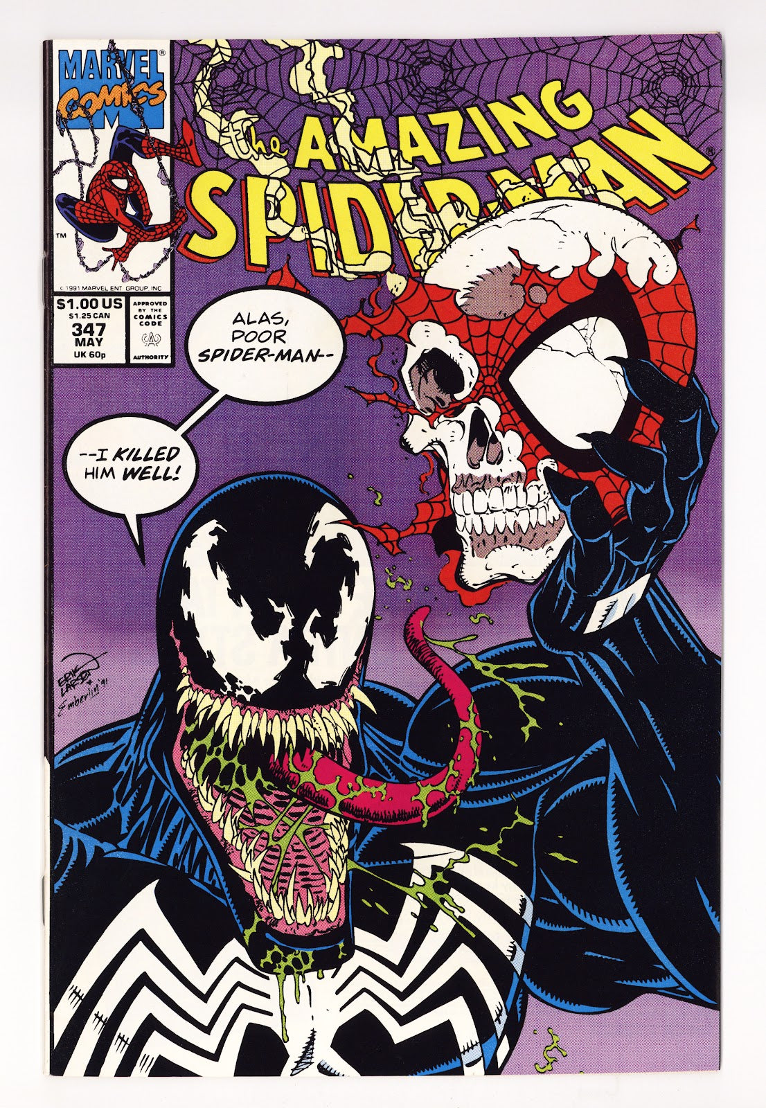 The Amazing Spider-Man Vol 1 347  VF (8.0)   (1991)