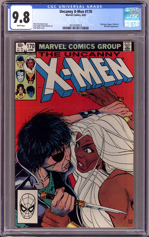 The Uncanny X-Men Vol 1 170 CGC 9.8 (NM/M)   (1983)