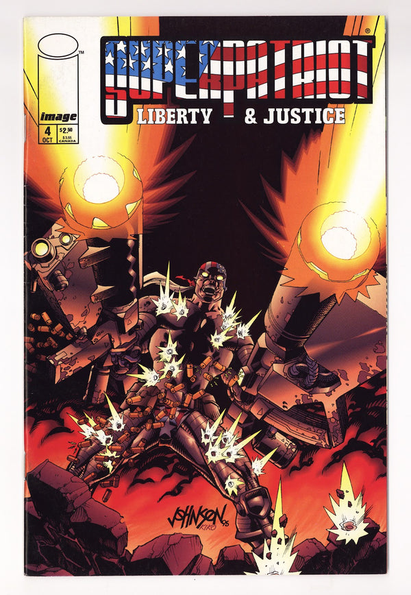 Superpatriot: Liberty & Justice   4  Mid Grade   (1995)