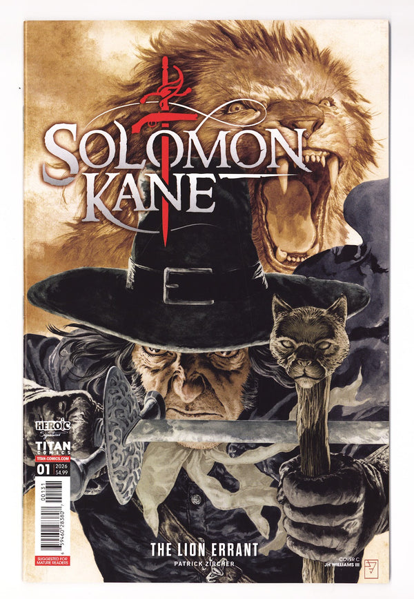 Solomon Kane the Lion Errant  1 Williams  Variant   (2026)