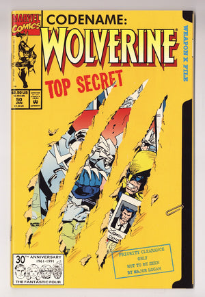 Wolverine Vol 2 50  High Grade   (1992)