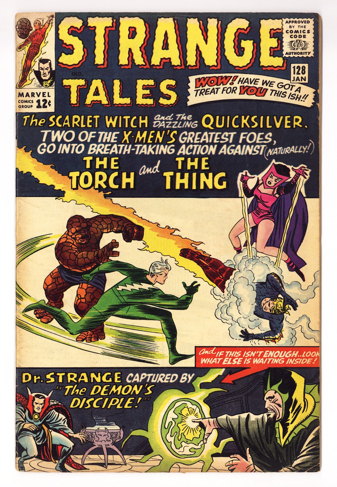Strange Tales Vol 1 128  VG/FN (5.0)   (1965)     
