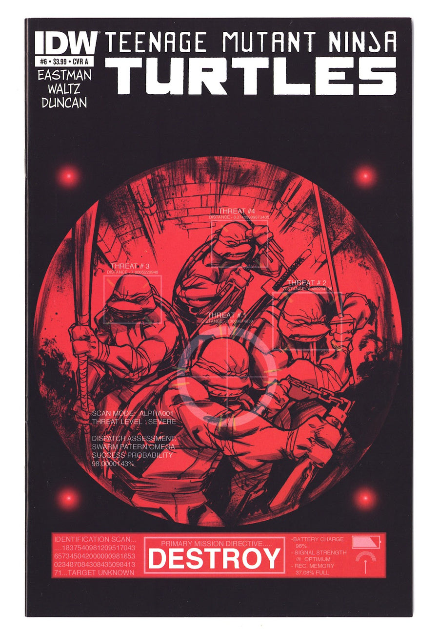Teenage Mutant Ninja Turtles Vol 5 6  VF/NM (9.0)   (2012) Duncan   Cover A - Dan Duncan