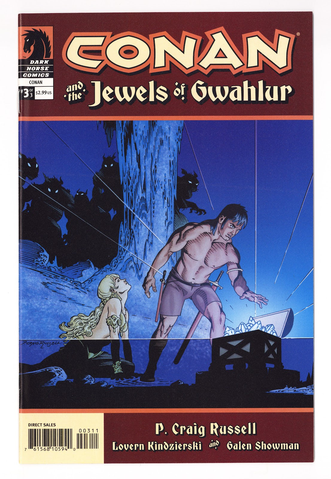 Conan and the Jewels of Gwahlur 3 High Grade (2005) 
