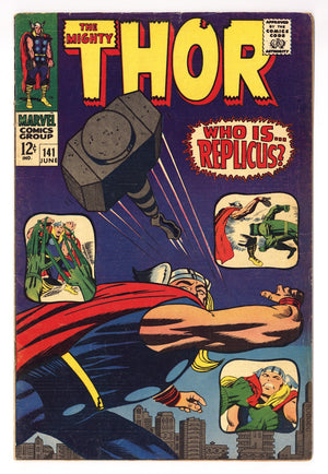 Thor Vol 1 141 VG/FN (5.0) Colour Touch (1967)
