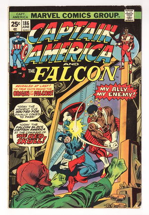 Captain America Vol 1 186  Low Grade   (1975)