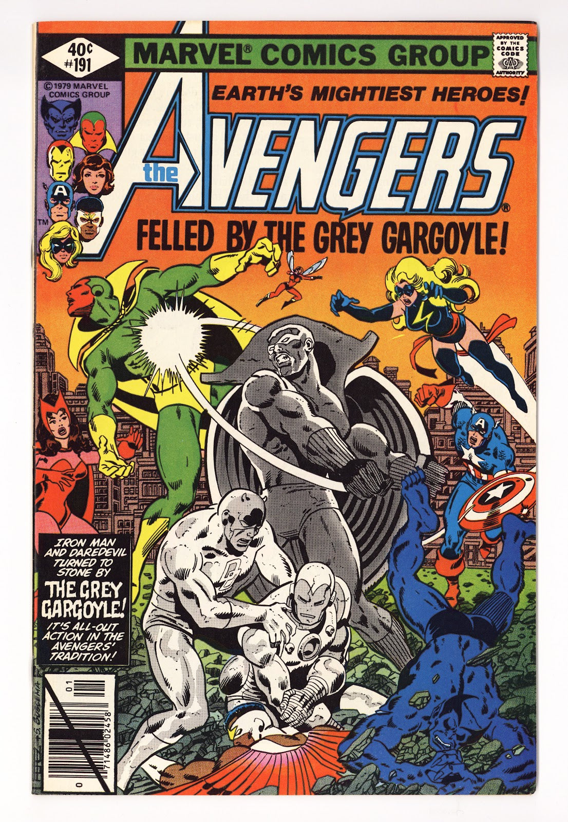 The Avengers Vol 1 191  Mid Grade   (1980)     