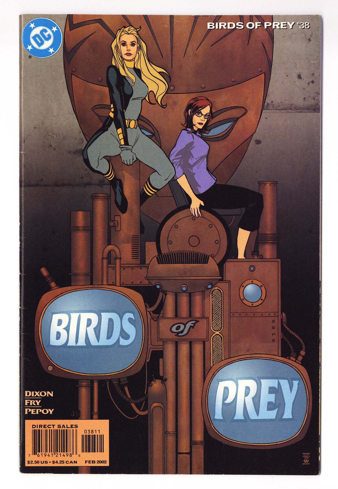 Birds of Prey Vol 1 38 Mid Grade (2002) 