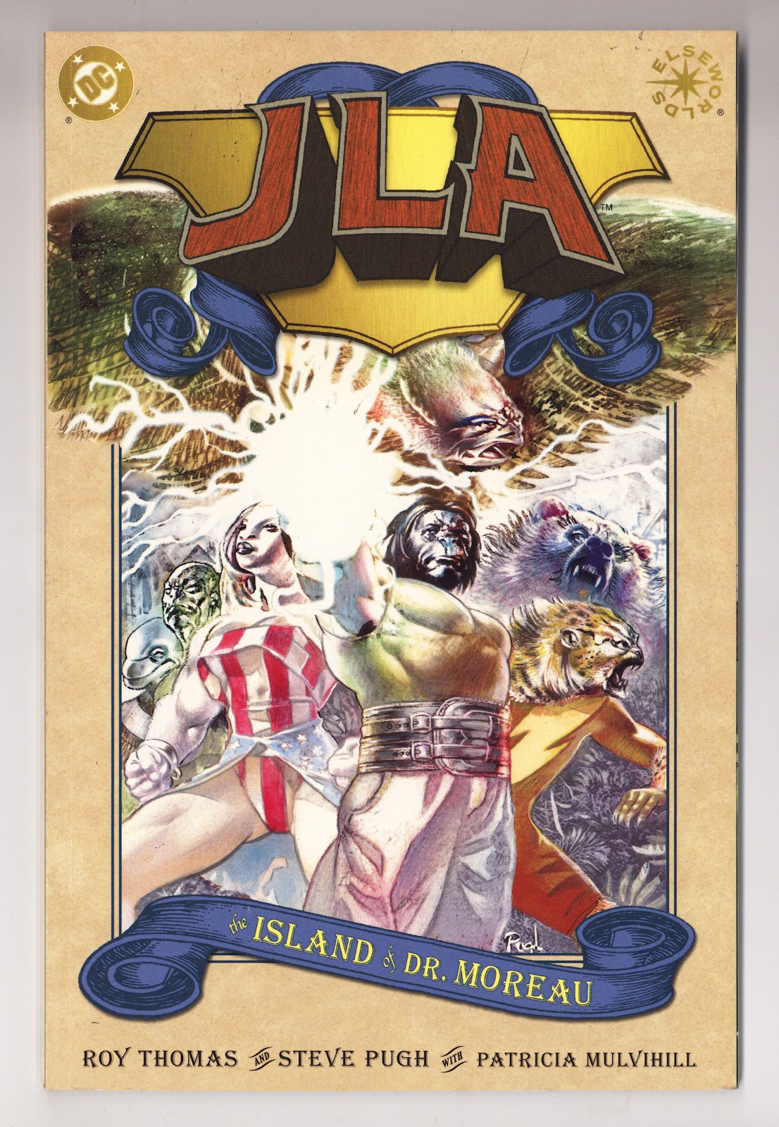 JLA: The Island of Dr. Moreau   [nn]  High Grade   (2002)     