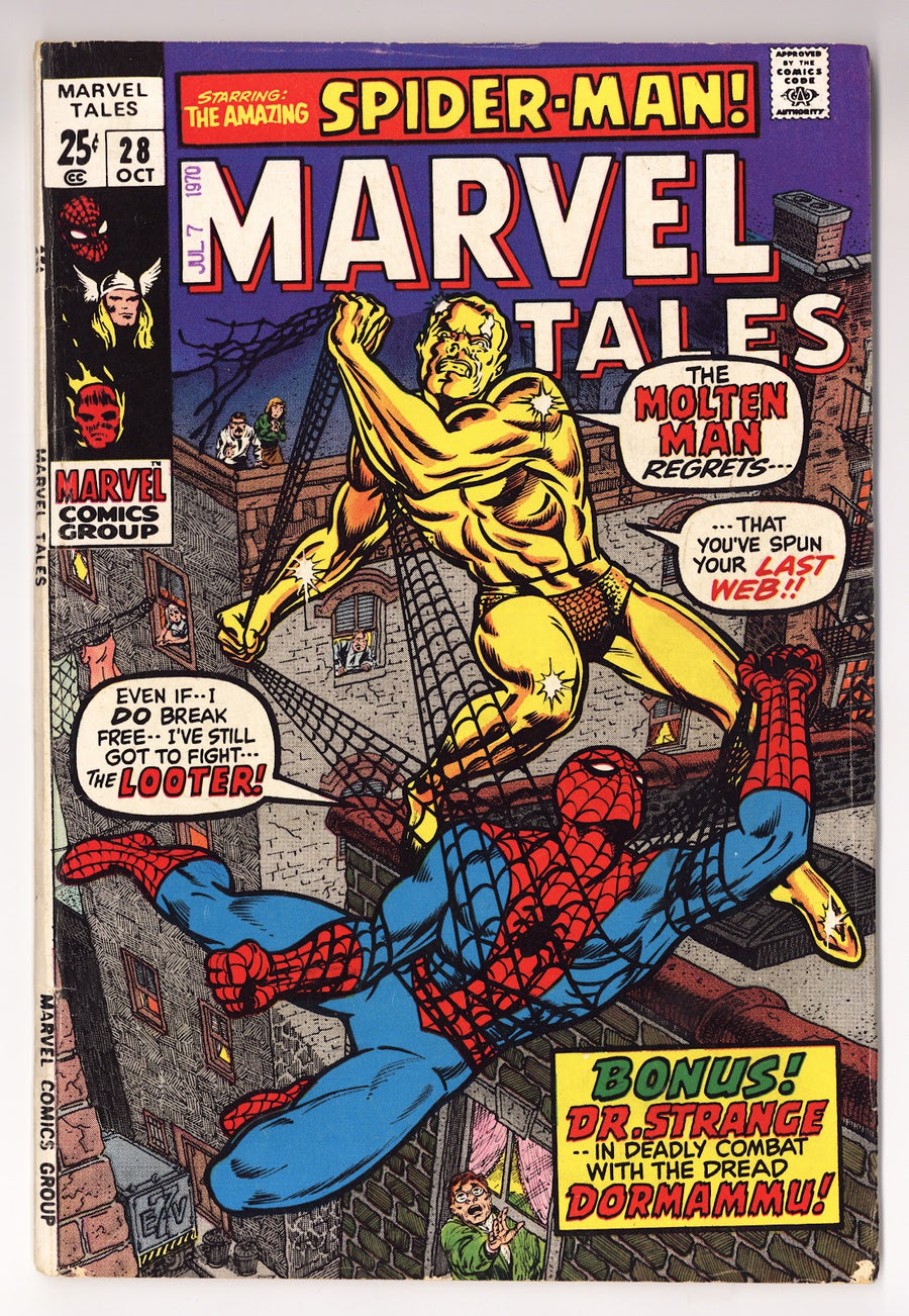 Marvel Tales Vol 2 28  VG+ (4.5)   (1970)     
