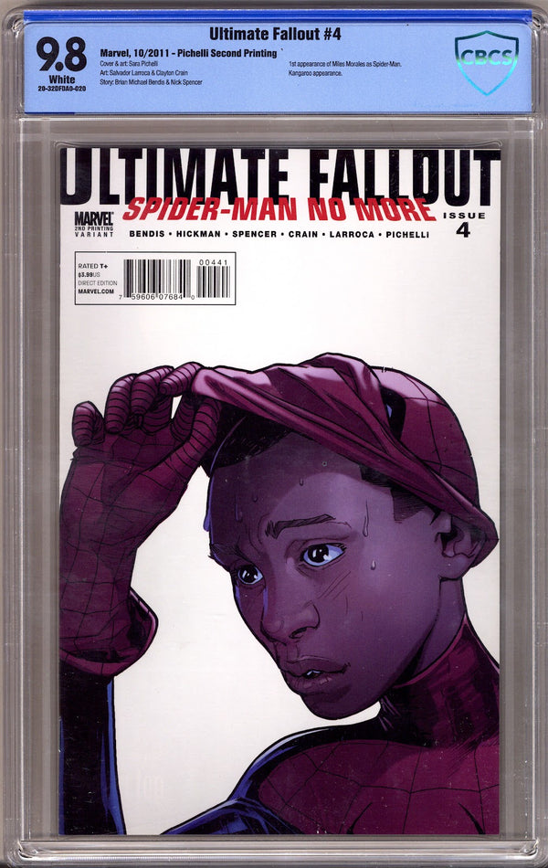 Ultimate Fallout   4 CBCS 9.8 (NM/M)   () Pichelli   2nd Print