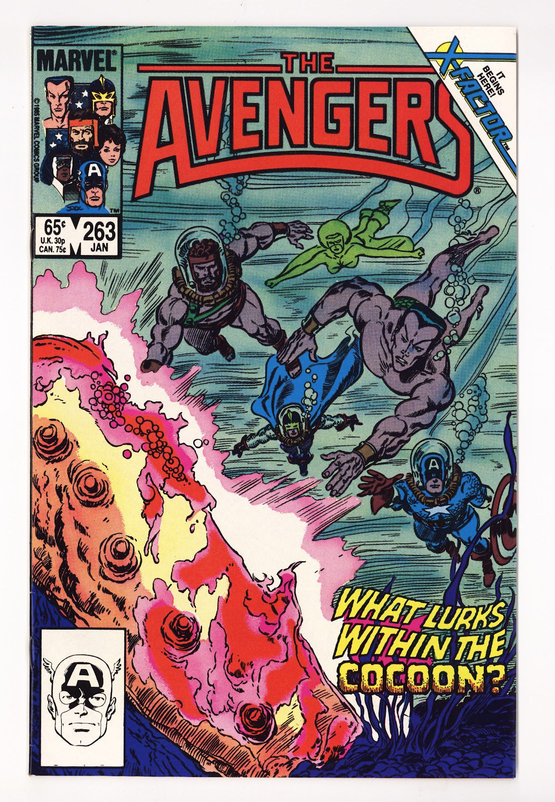 The Avengers Vol 1 263 Mid Grade (1986) Direct 