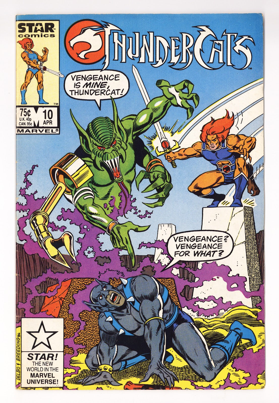 Thundercats Vol 1 10  Low Grade   (1987)     