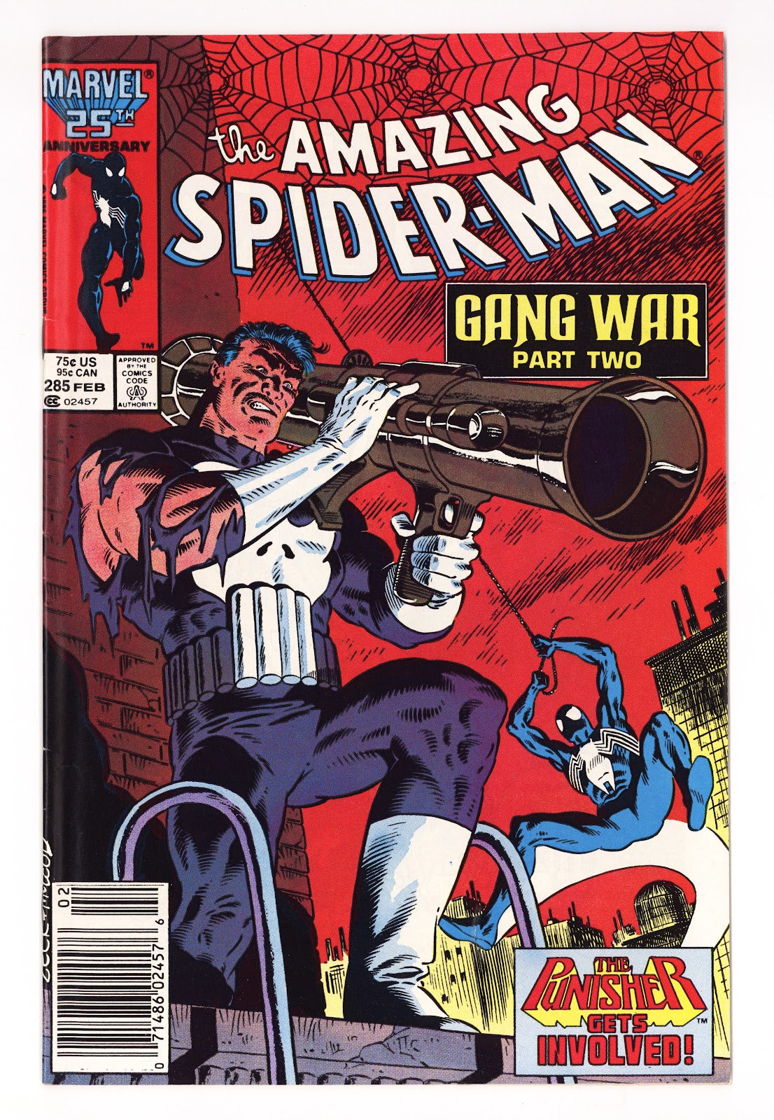 The Amazing Spider-Man Vol 1 285 FN+ (6.5) (1987) Newsstand 