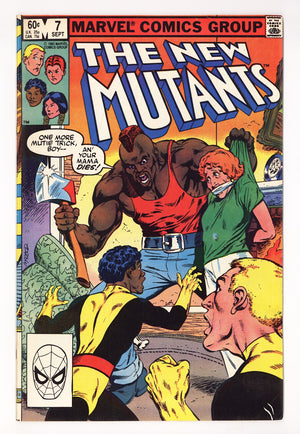 The New Mutants Vol 1 7 Mid Grade (1983) Direct