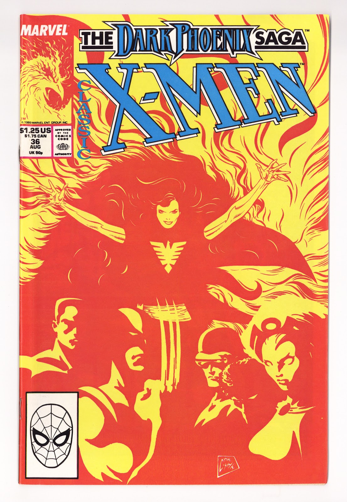 Classic X-Men 36 Mid Grade (1989) Direct 
