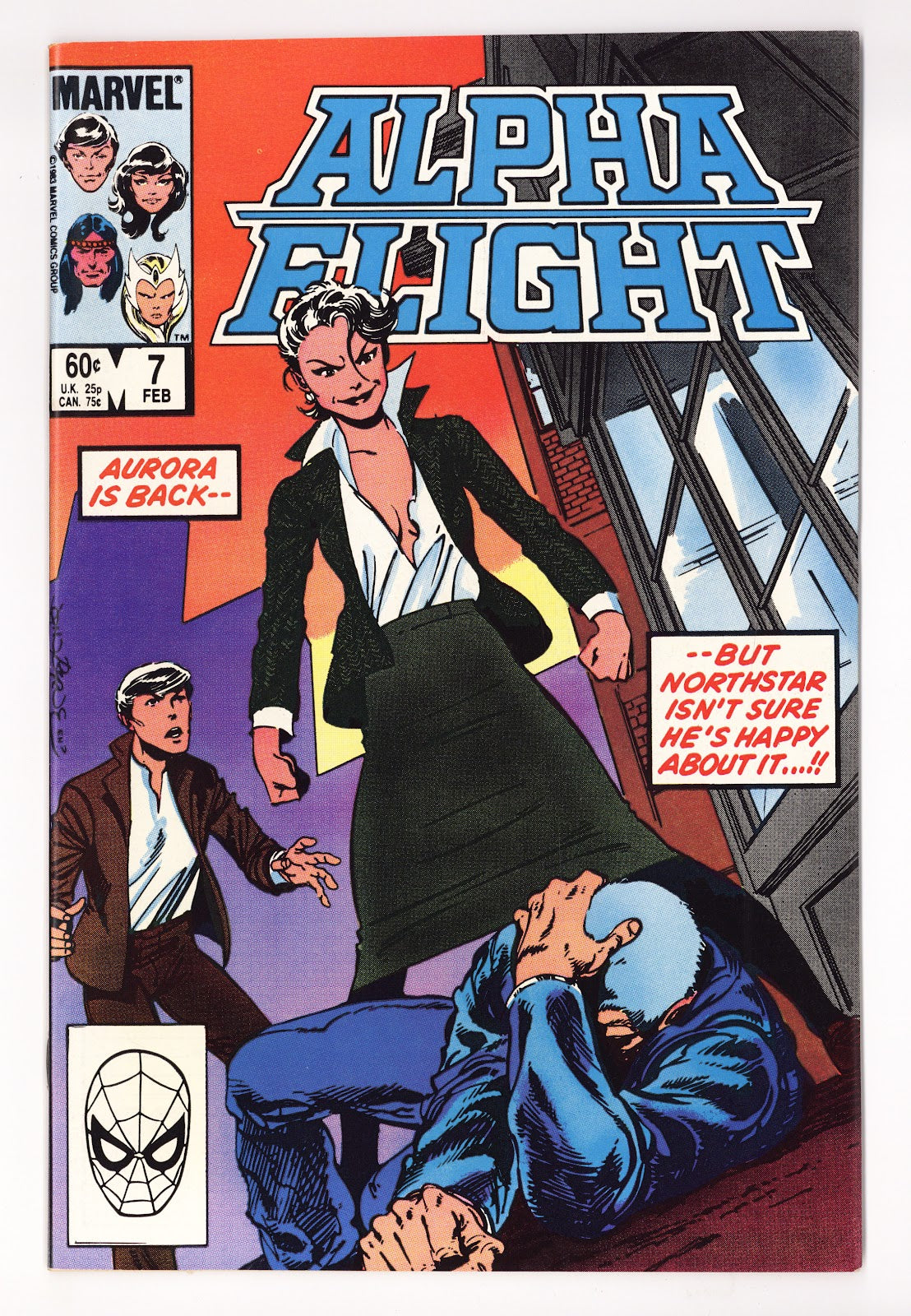 Alpha Flight Vol 1 7 High Grade (1984) Direct 