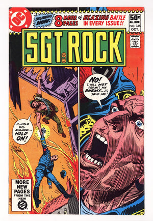 Sgt. Rock Vol 1 345  Mid Grade   (1980)