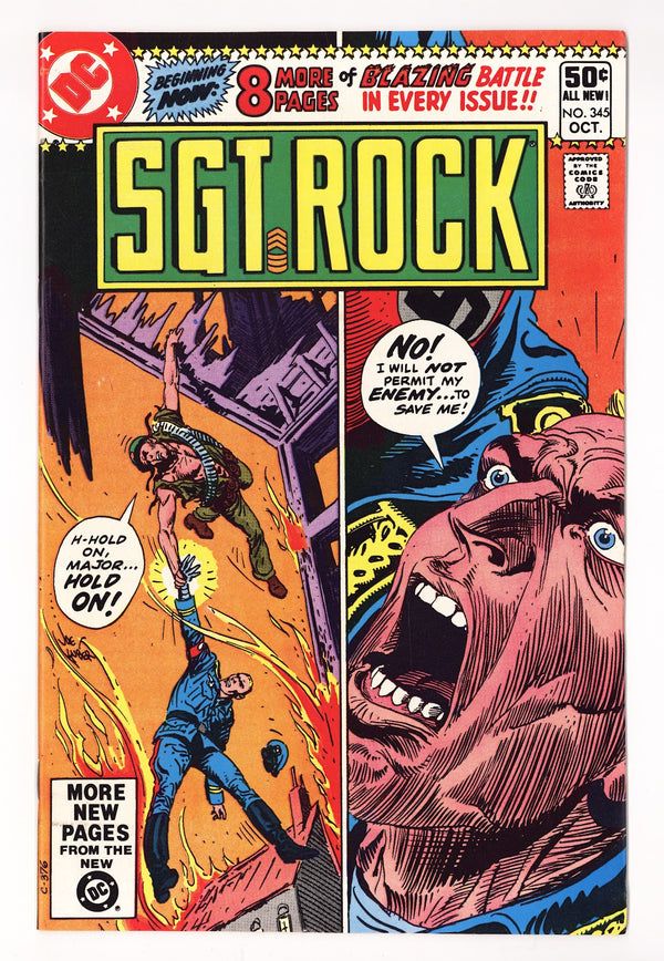 Sgt. Rock Vol 1 345  Mid Grade   (1980)