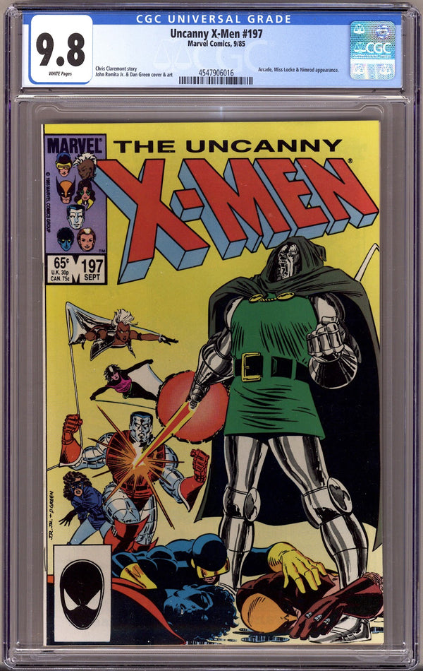 The Uncanny X-Men Vol 1 197 CGC 9.8 (NM/M)   (1985)