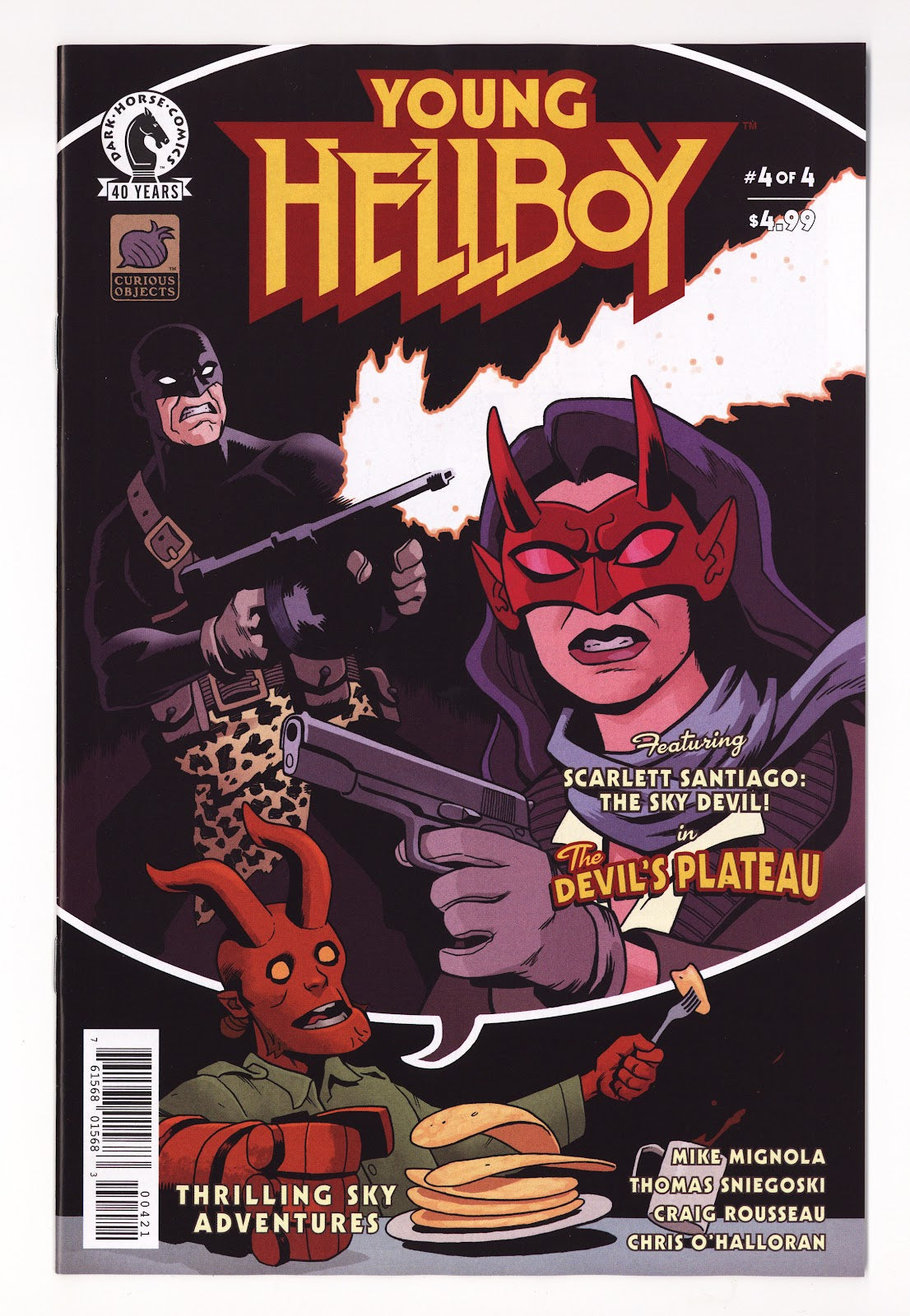 Young Hellboy: Thrilling Sky Adventures #4 (2026) Stenbeck Variant