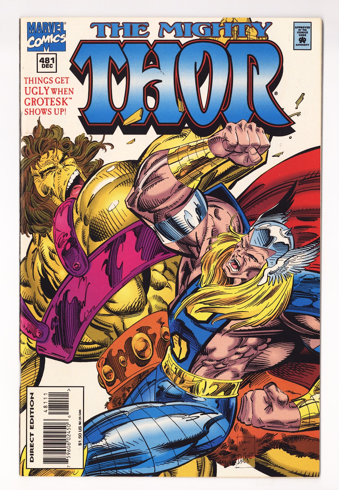 Thor Vol 1 481  High Grade   (1994)