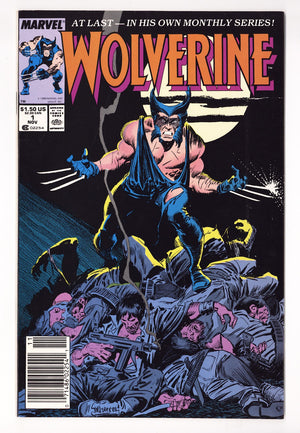 Wolverine Vol 2 1 FN/VF (7.0) (1988) Newsstand