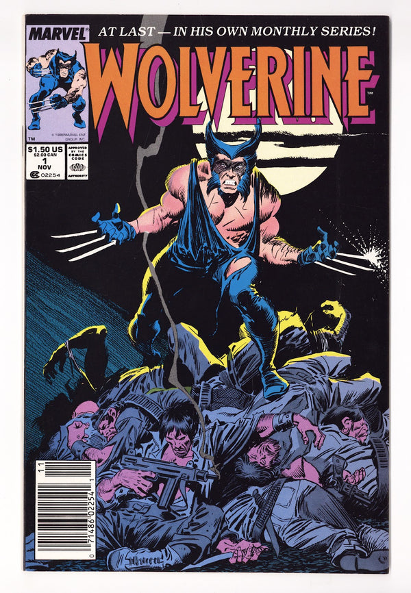 Wolverine Vol 2 1 FN/VF (7.0) (1988) Newsstand