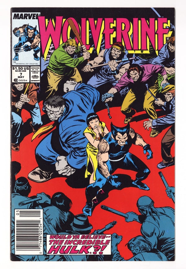 Wolverine Vol 2 7 High Grade (1989) Newsstand