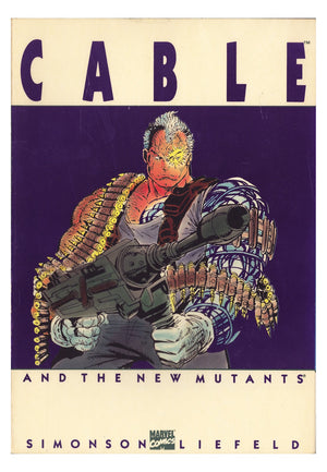 Cable and the New Mutants TPB Mid Grade (1992) 2nd Print