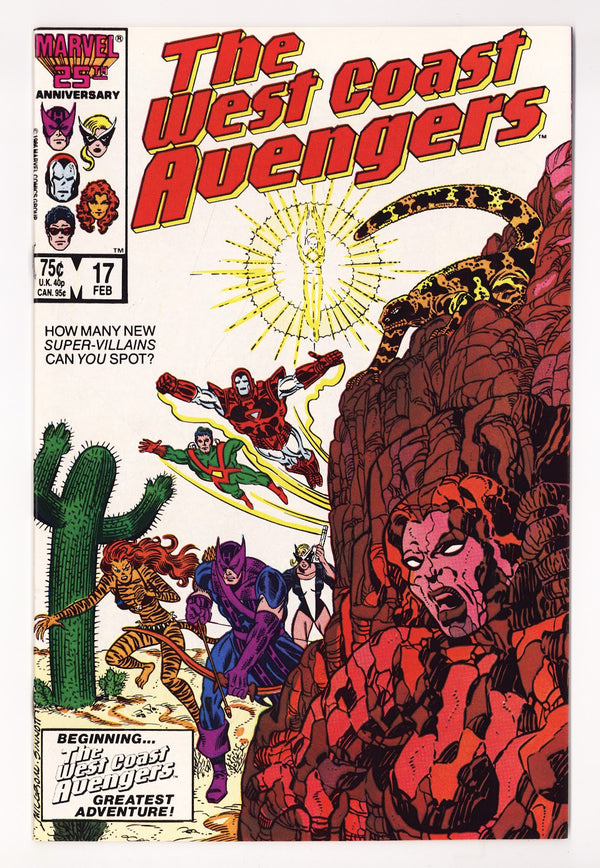 West Coast Avengers Vol 2 17 High Grade (1987) Direct