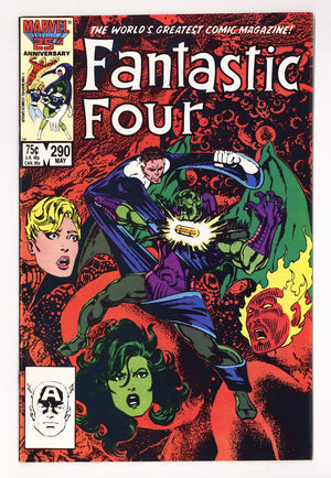 Fantastic Four Vol 1 290  High Grade   (1986)