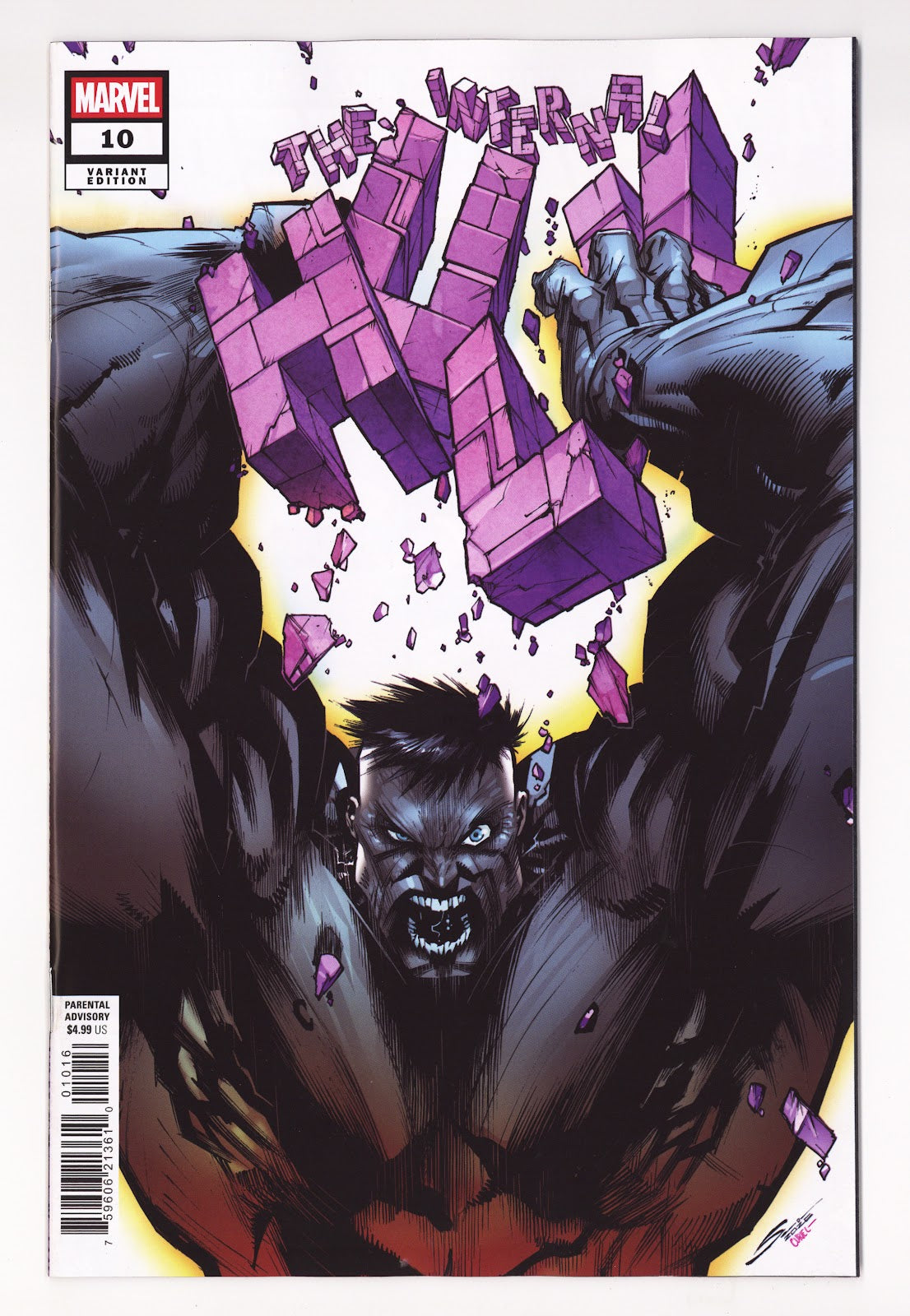 Infernal Hulk  10 Sandoval  Incentive VF/NM (9.0) VF/NM (9.0) (2026)