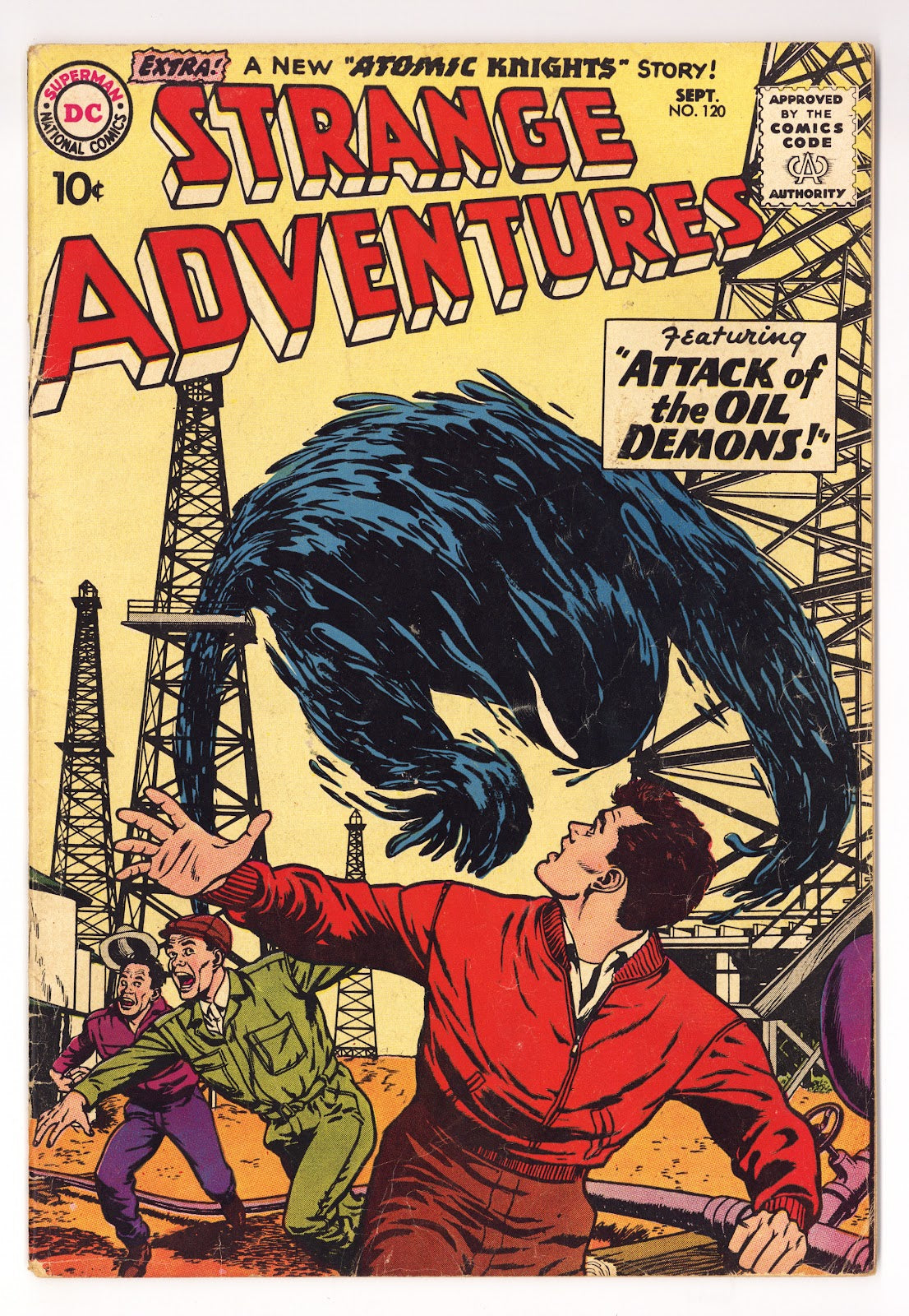 Strange Adventures Vol 1 120  VG+ (4.5)   (1960)     
