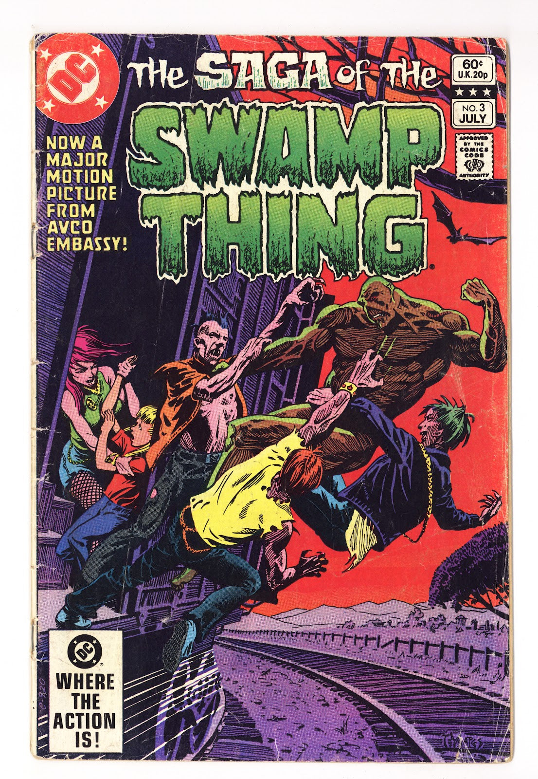 The Saga of Swamp Thing Vol 2 3  Low Grade   (1982)     