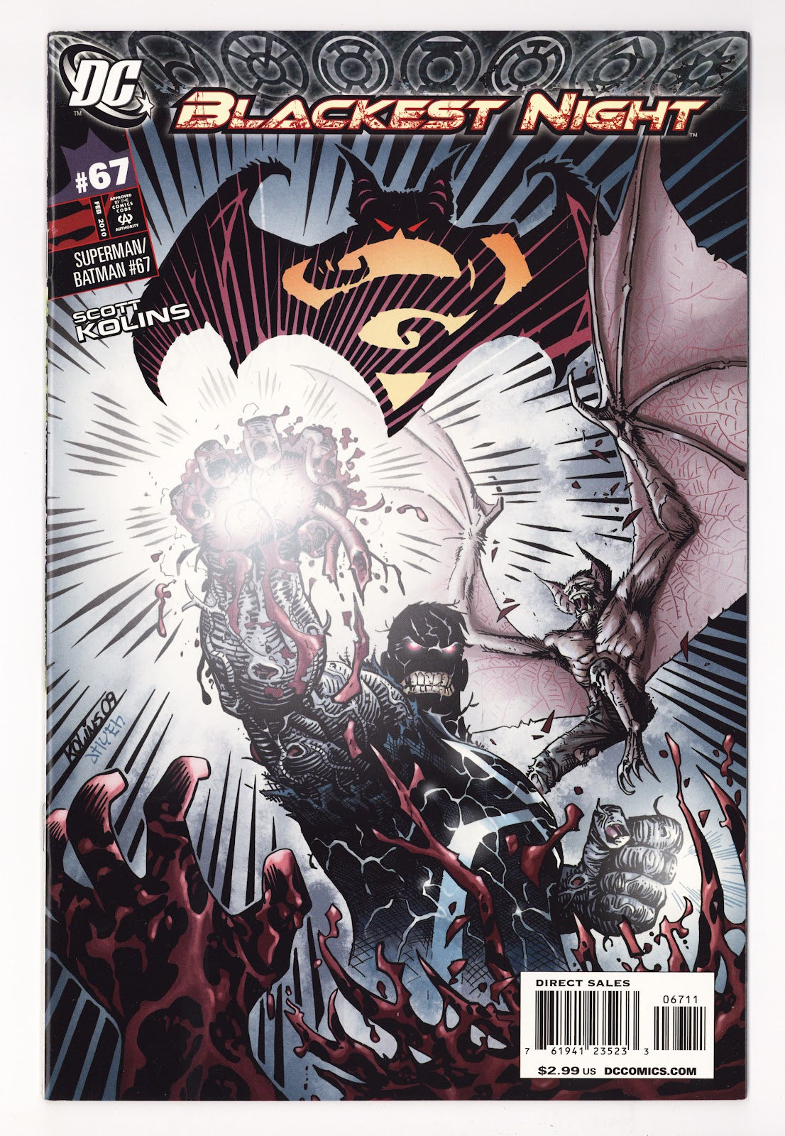 Superman / Batman   67  High Grade   (2010)   Direct Sales  