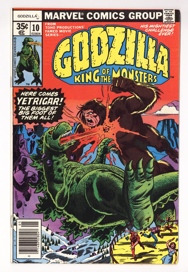 Godzilla Vol 1 10  FN- (5.5)   (1978)