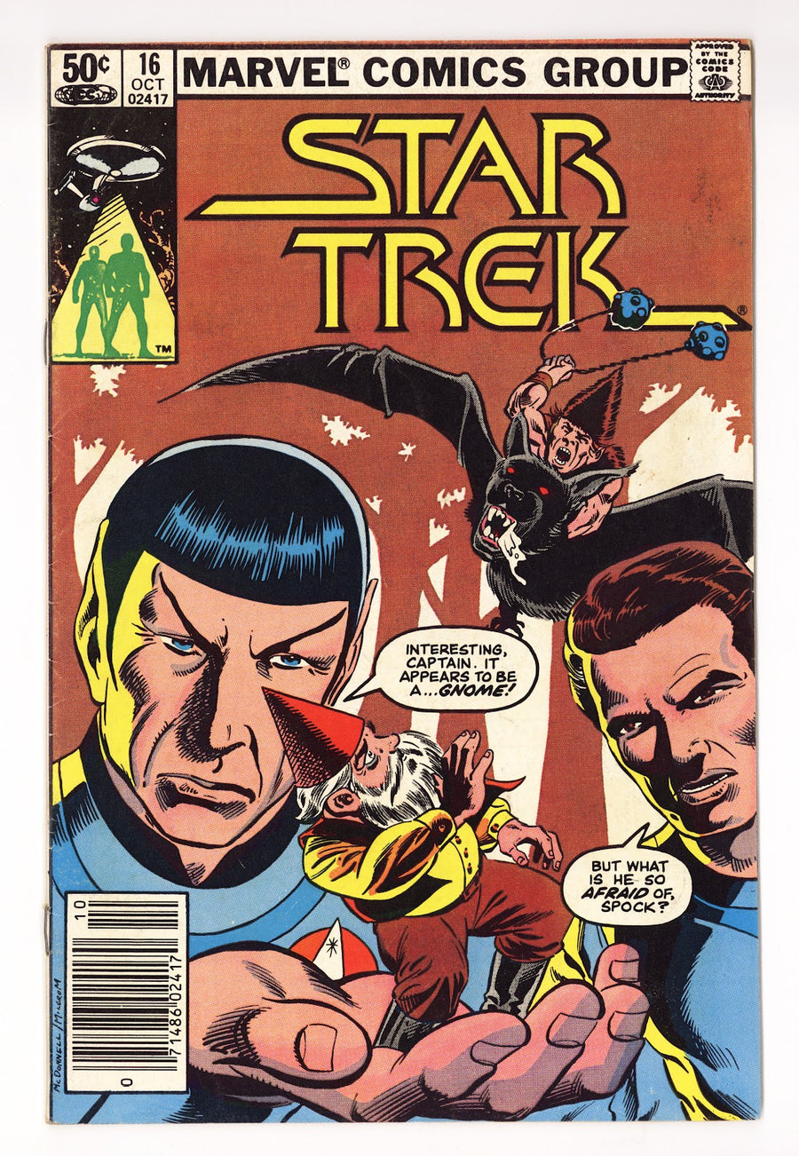 Star Trek   16  Low Grade   (1981)   Newsstand