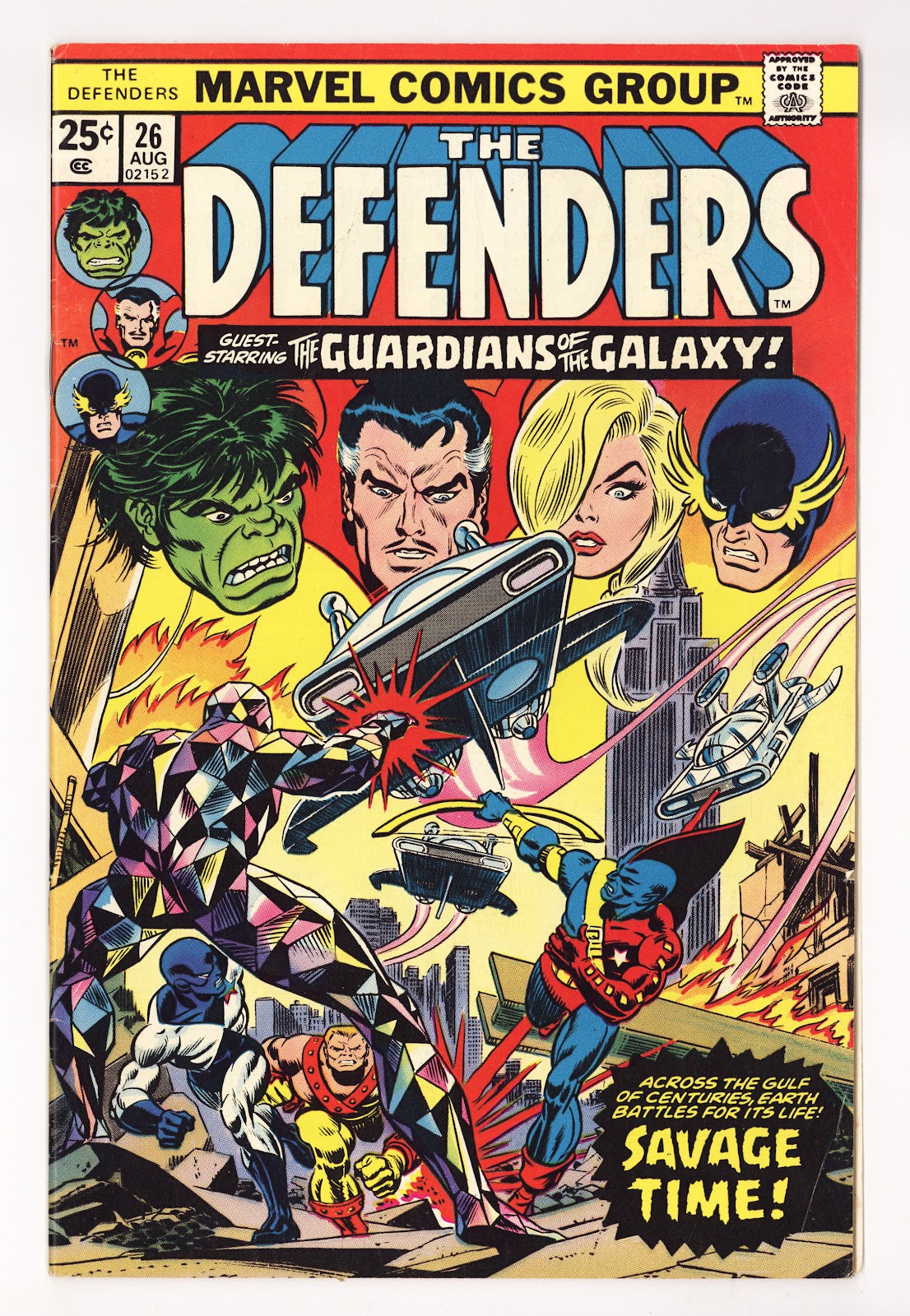 The Defenders Vol 1 26  Mid Grade   (1975)   Regular Edition  