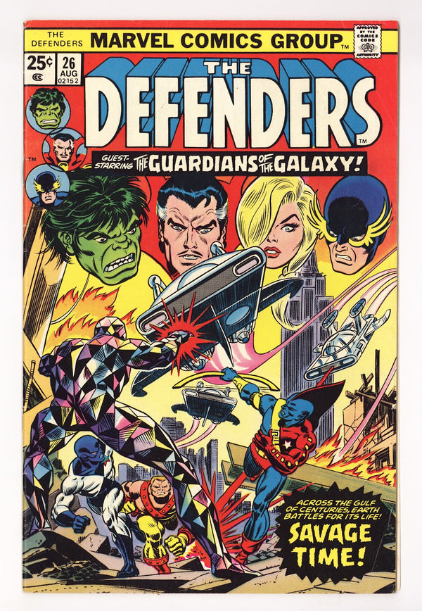 The Defenders Vol 1 26  Mid Grade   (1975)   Regular Edition