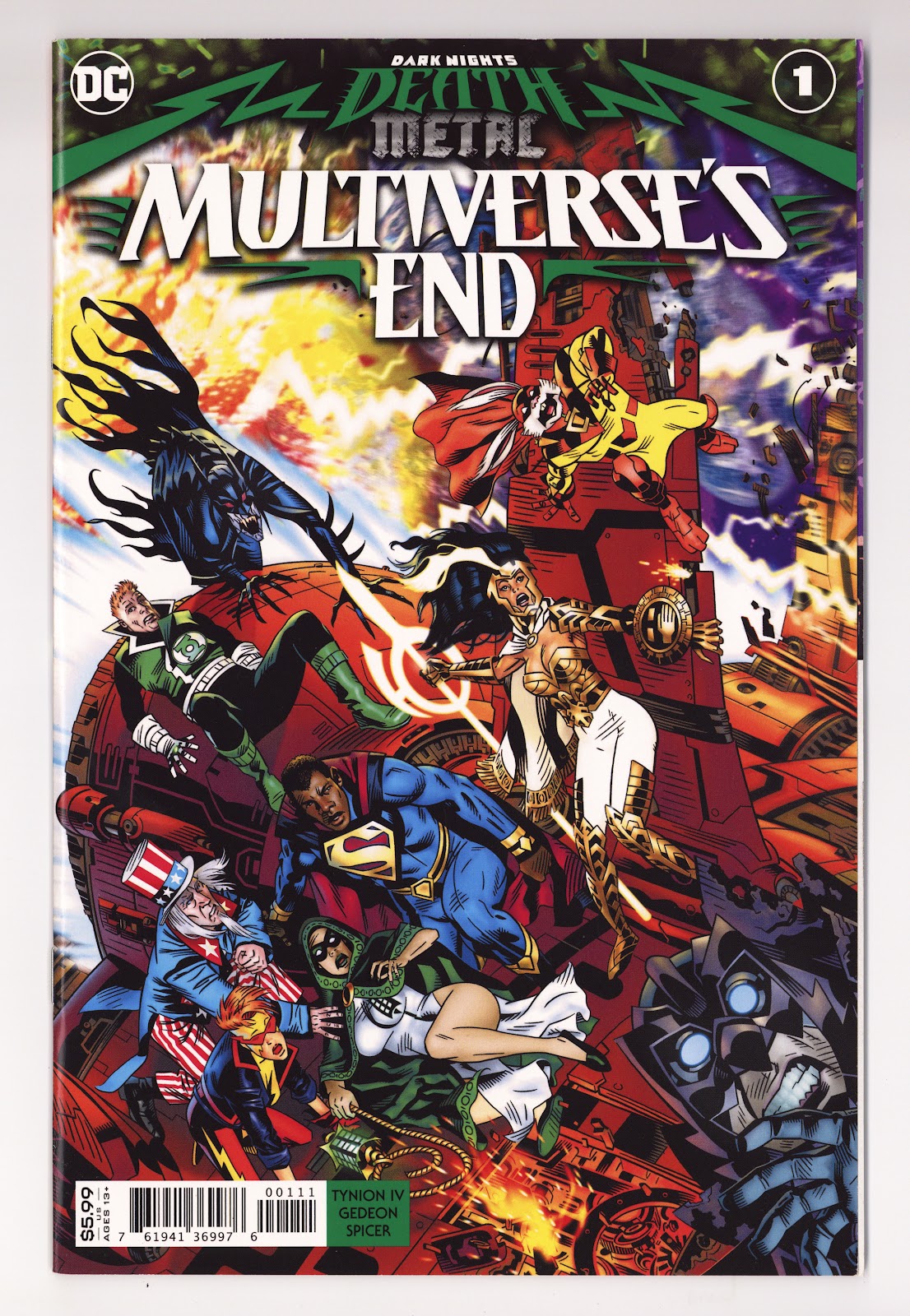Dark Nights: Death Metal Multiverse's End   1  High Grade   (2020) Golden   Michael Golden Cover