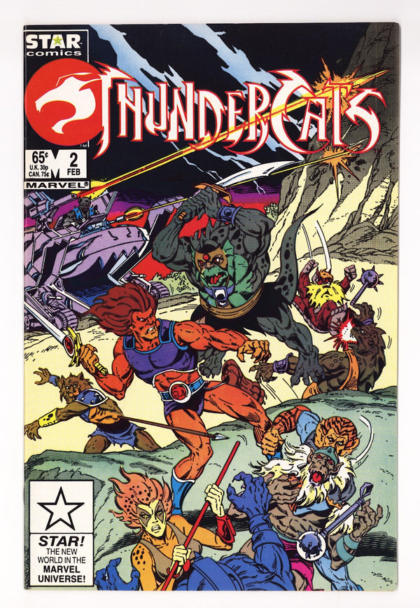 Thundercats Vol 1 2  VF (8.0)   (1986)