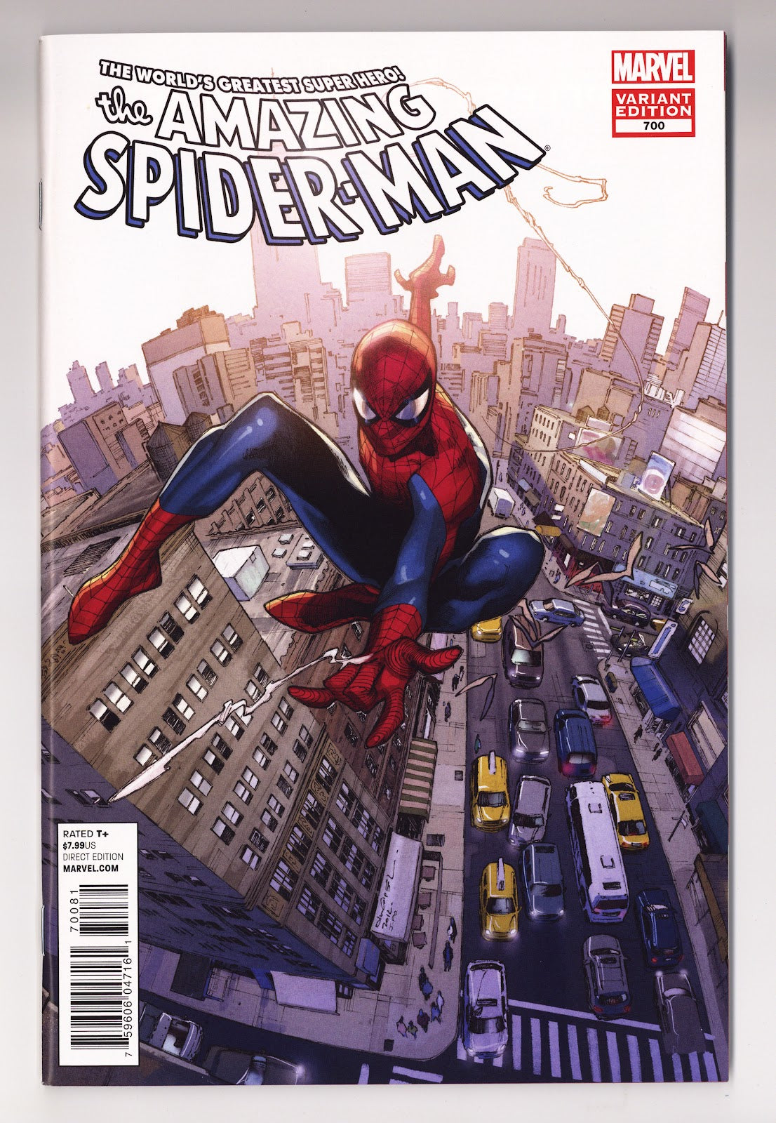 The Amazing Spider-Man Vol 2 700 VF/NM (9.0) (2013) Coipel Olivier Coipel Variant Edition - Olivier Coipel Cover 