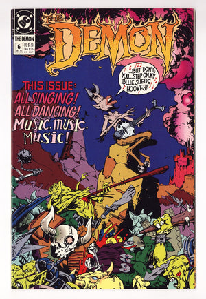 The Demon Vol 3 6  Mid Grade   (1990)