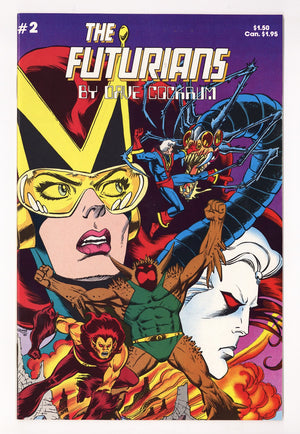 The Futurians by Dave Cockrum   2  High Grade   (1985)