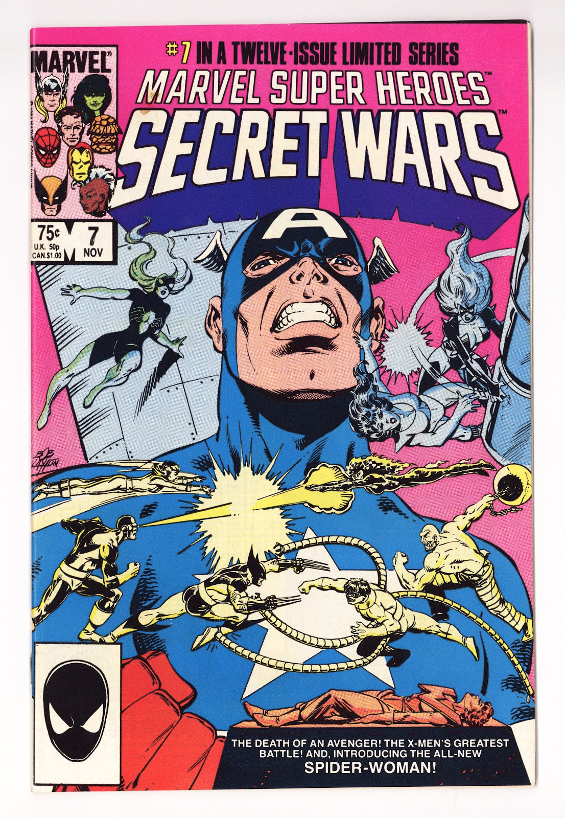 Marvel Super-Heroes Secret Wars Vol 1 7 VF (8.0) (1984) 